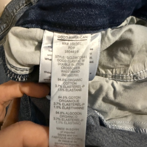 Good American Good Classic Slim-Type High Rise Women's Jeans - Picture 8 of 9